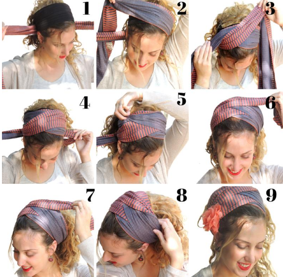 Ponytail sales head wrap